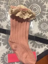 High-Socks Lace Stuff Baby Girls Princess Cotton Cheap Childrens Knee with Kid Leg-Warmers