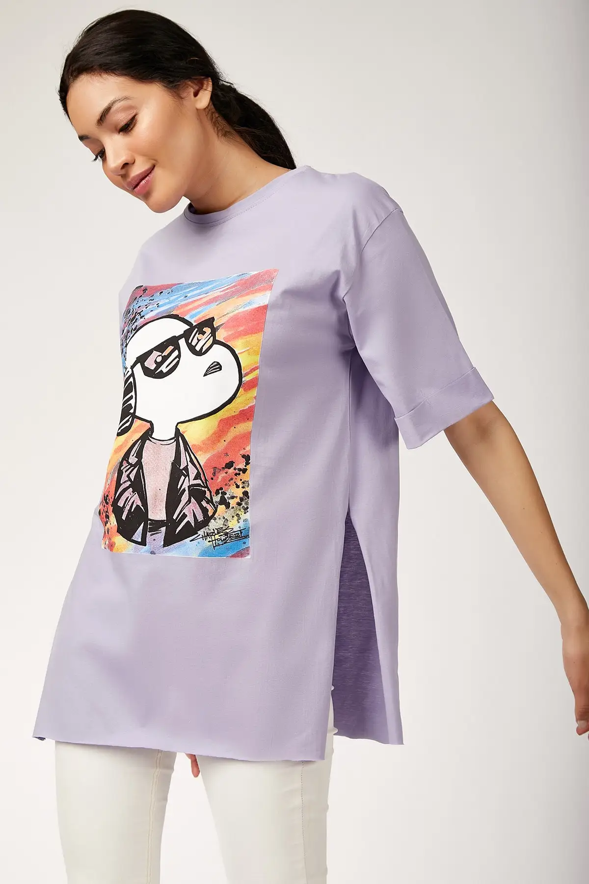 Happiness Ist Kad n Bask l Y rtma l rme T Shirt DD00565 AliExpress