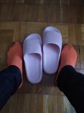 Sandalias antideslizantes gruesas universales de secado rápido, Zapatillas de casa de suela gruesa, calzado de baño, Sandalia de playa de verano