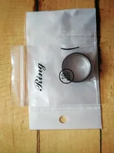 SHOUMAN-anillo de acero inoxidable 316L con abalorio para mujer, sortija con grabado personalizado, Color oro rosa, Blanco, Negro, para hombre y mujer