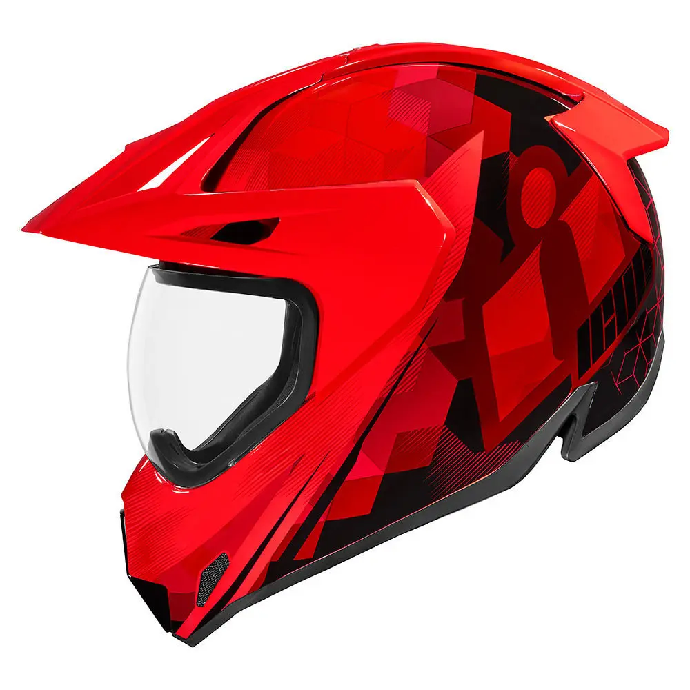 Icon Variant Pro Acension мотошлем красный|Шлемы| |