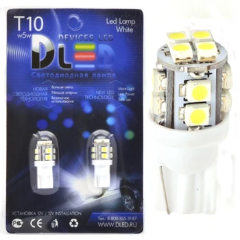 

1pcs LED Car Lamp T10 - W5W - 12 SMD 3528