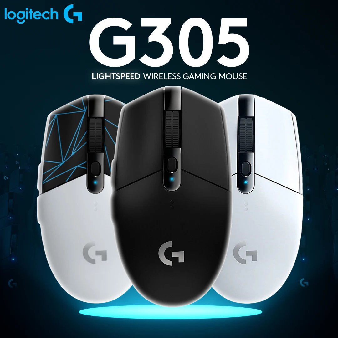 Беспроводная игровая мышь Logitech G305 2 4 ГГц 12000DPI (910-005282) | Компьютеры и офис