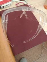 Gafas para nadar transparentes, protección facial duradera, máscara de seguridad, gafas para motocicletas MTB