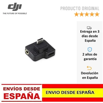 

CYNOVA Adapter dual microphone external for Osmo Action from USB-C to 3.5mm