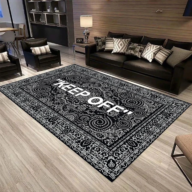 Fashion Brand Rug, Living Room Rug, Keep Off Rug, Different Color Options,  Personalized Rug, Popular Rug,Large Keepoff Rug, Luxury Area Rug