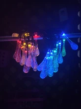 String-Lights Bulb Light-Lawn Solar-Lamp-Decoration Garden Outdoor Waterproof Christmas