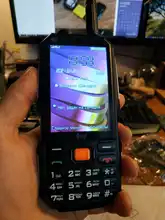 DBEIF-teléfono móvil D2017 resistente al aire libre, con antena TV analógica, pantalla grande de 3,5 pulgadas, Banco de energía, Sim Dual, Batería grande, D2016