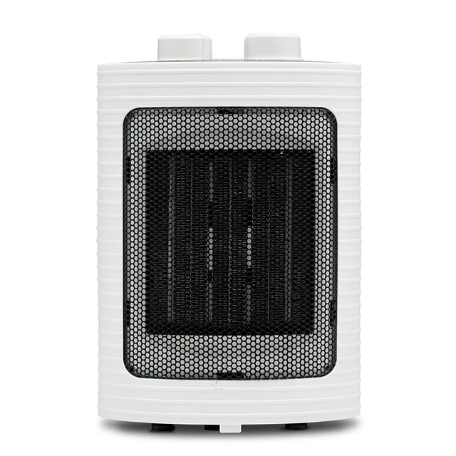 Ceramic heater 1500w with 2 power levels: 750w - 1500w. Adjustable  thermostat, anti-roll switch and overheating protection. - AliExpress