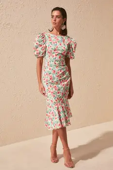 

Trendyol Arched Drape Detail Dress TPRSS20EL1446