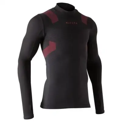 ТЕРМОБЕЛЬЕ МУЖСКОЕ ВЕРХ 900 KIPSTA. Decathlon - Цвет: Черный