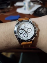 PAGANI Design-Reloj de cuarzo deportivo para Hombre, cronógrafo de lujo, de acero inoxidable, zafiro, resistente al agua, nuevo, 2021