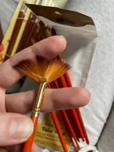 10 Uds pinceles pintura Set cabello de Nylon pintura cepillo corto de pinceles para óleo y acrílico acuarela pluma materiales de arte profesional