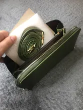 2020 mujeres billetera Color sólido de cuero correas de hombro bolsa teléfono móvil tarjeta grande titulares cartera bolso bolsillos chicas
