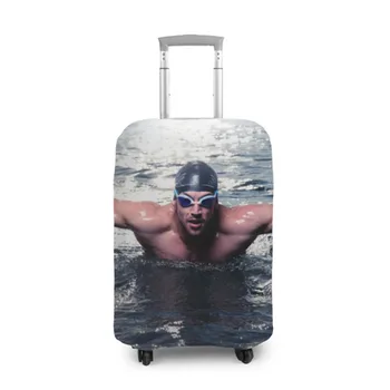 

Suitcase cover 3D swimmer