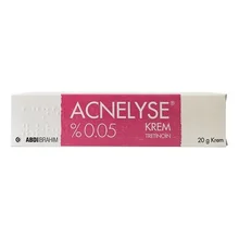 ACNELYSE 0.05 Skin Cream Retinol Vitamin A Acne Treatment Fine Wrinkles Papules and Pustules Maximum Strength Long Expiry Best