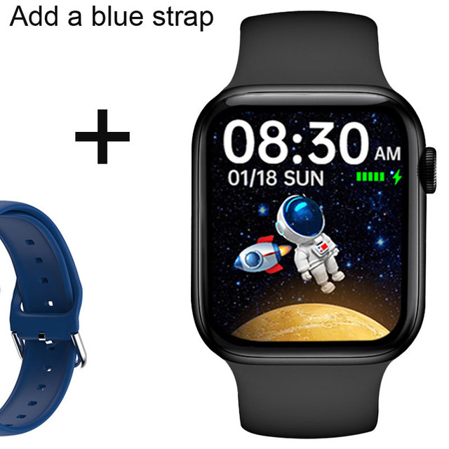 Smart Watch Men Women Smartwatch Wireless Charging Dial Calls DIY Face Heart Rate Body Temperature Monitor Fitness Bracelet