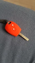 ZAD funda de silicona para llave del coche caso 2 botones para renault Kangoo DACIA escénica Megane Sandero Captur Twingo Modus funda de llave a distancia