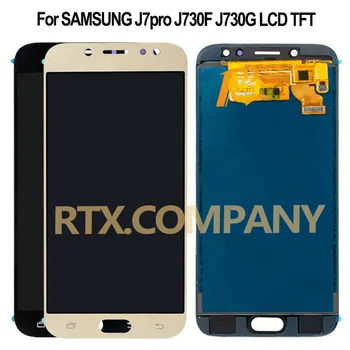 

For Samsungs Galaxys J7 Pro LCD 2017 J730 LCD Display Touch Screen SM-J730F J730FM J730DS OLED Panel Digitizer High Quality TFT