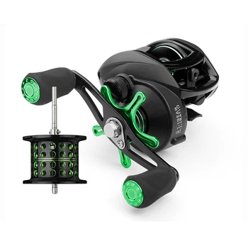 

Fishing Reel BS2000 8.1:1 High Speed Baitcasting Carp Spool Spinning Fishing Reel 8KG Max Drag Reinforced Drag Reels Wheels Drag