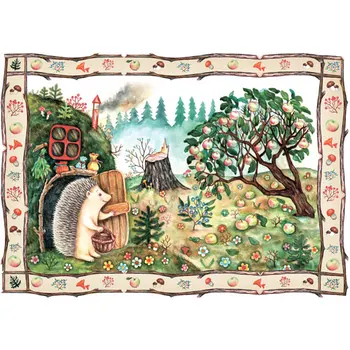 

Rice paper for Decoupage "" craft Premier "", A3, 25 g/m, "Hedgehog" "cp04380