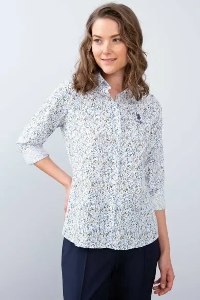 

U.S. POLO ASSN. Printed Slim Shirt