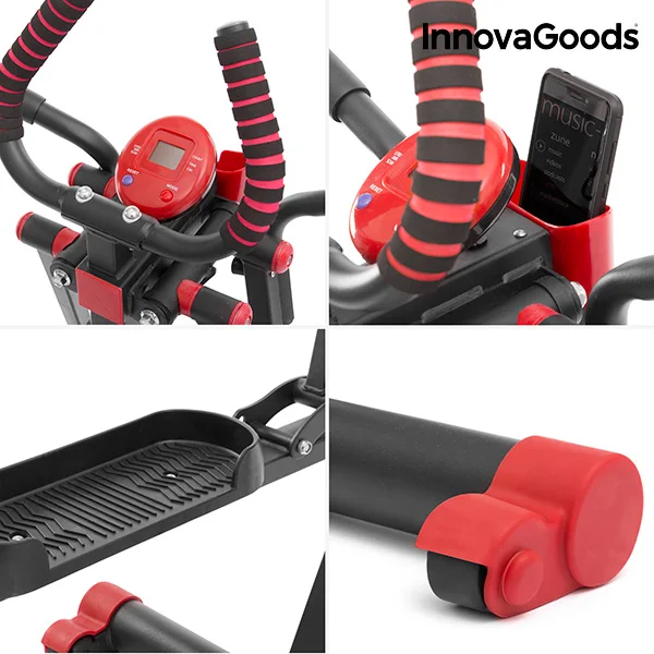 InnovaGoods фитнес аэроскутер с гидом упражнений