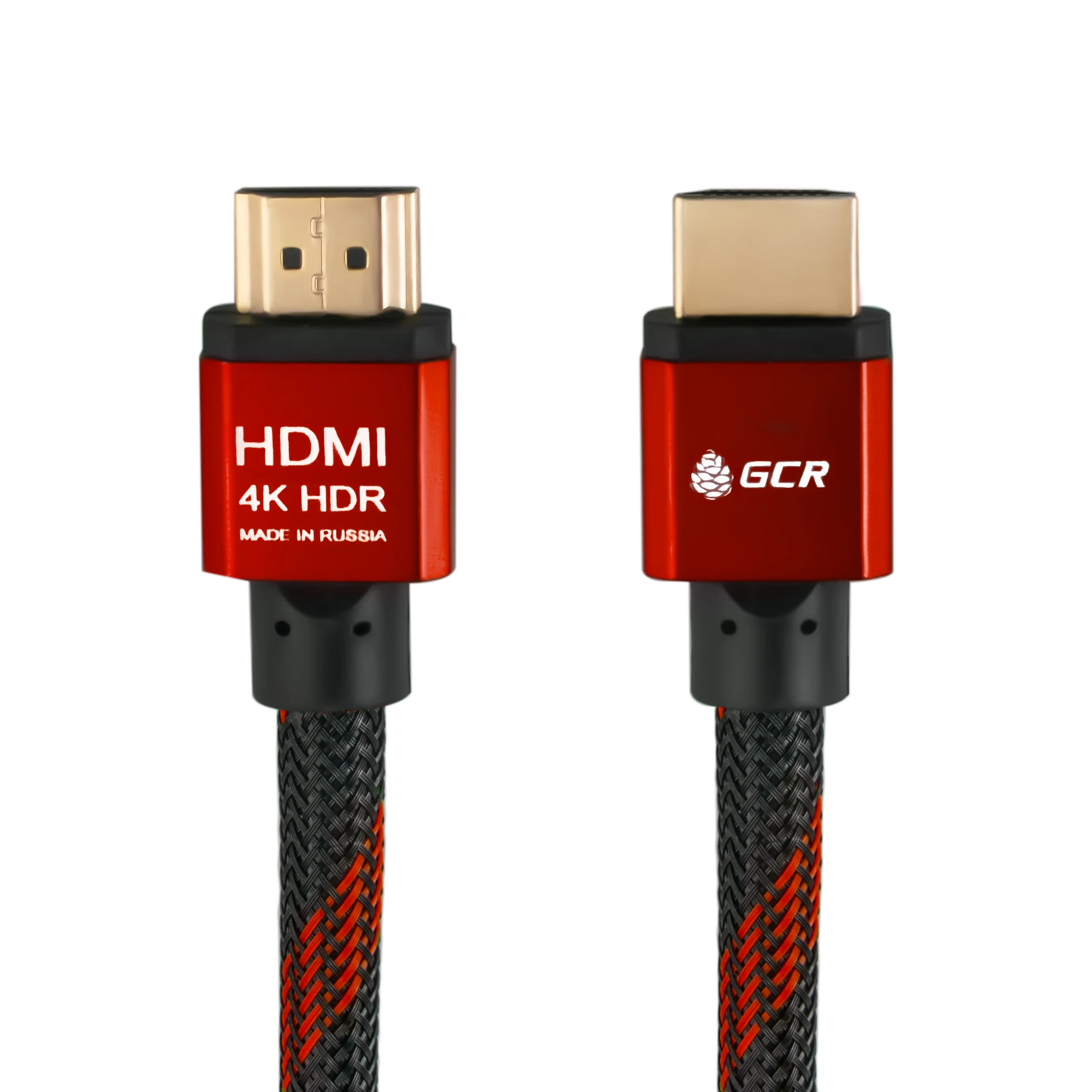 GCR кабель HDMI 19M v.2.0 18 Гбит/с 4К 3D Full HD для монтажа светодиодный жк-тв Blu-Ray HDTV проектор, приставка