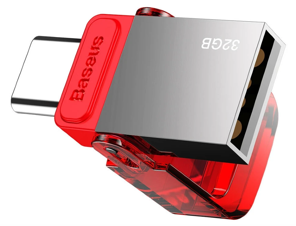 Флеш-накопитель Baseus Red-hat Type-C USB Flash Disk Tarnish body ACAPIPH-EA9(Красный