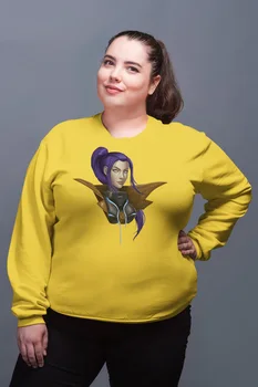 

Angemiel Wear lol Caitlyn Yellow Women Sweatshirts