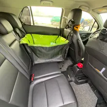 CAWAYI KENNEL Pet Carriers Dog Car Seat Cover Carrying for Dogs Cats Mat Blanket Rear