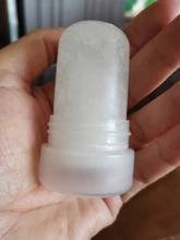 Desodorante de diamantes de imitación Natural, palo de alumbre, eliminador de olor corporal, antitranspirante, 60g