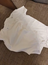 5 unids/lote ropa de bebé recién nacido de verano 2018 cuerpo Bodies de bebé 100% algodón blanco niños ropa de bebé Niña 0-24M
