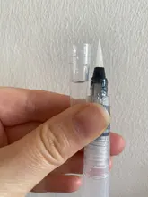 Agua cepillo pluma pincel de con depósito de agua para acuarela pluma acuarela, pintura de marcadores (12 piezas)