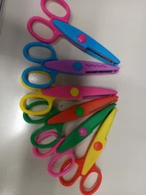 6 uds DIY encaje Zig Zag tijera álbum La escuela pinking corte creativo foto de libro de recuerdos de corte de papel para manualidades diario hecho a mano