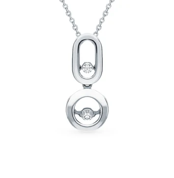 

Silver Pendant with cubic zirconia sunlight sample 925