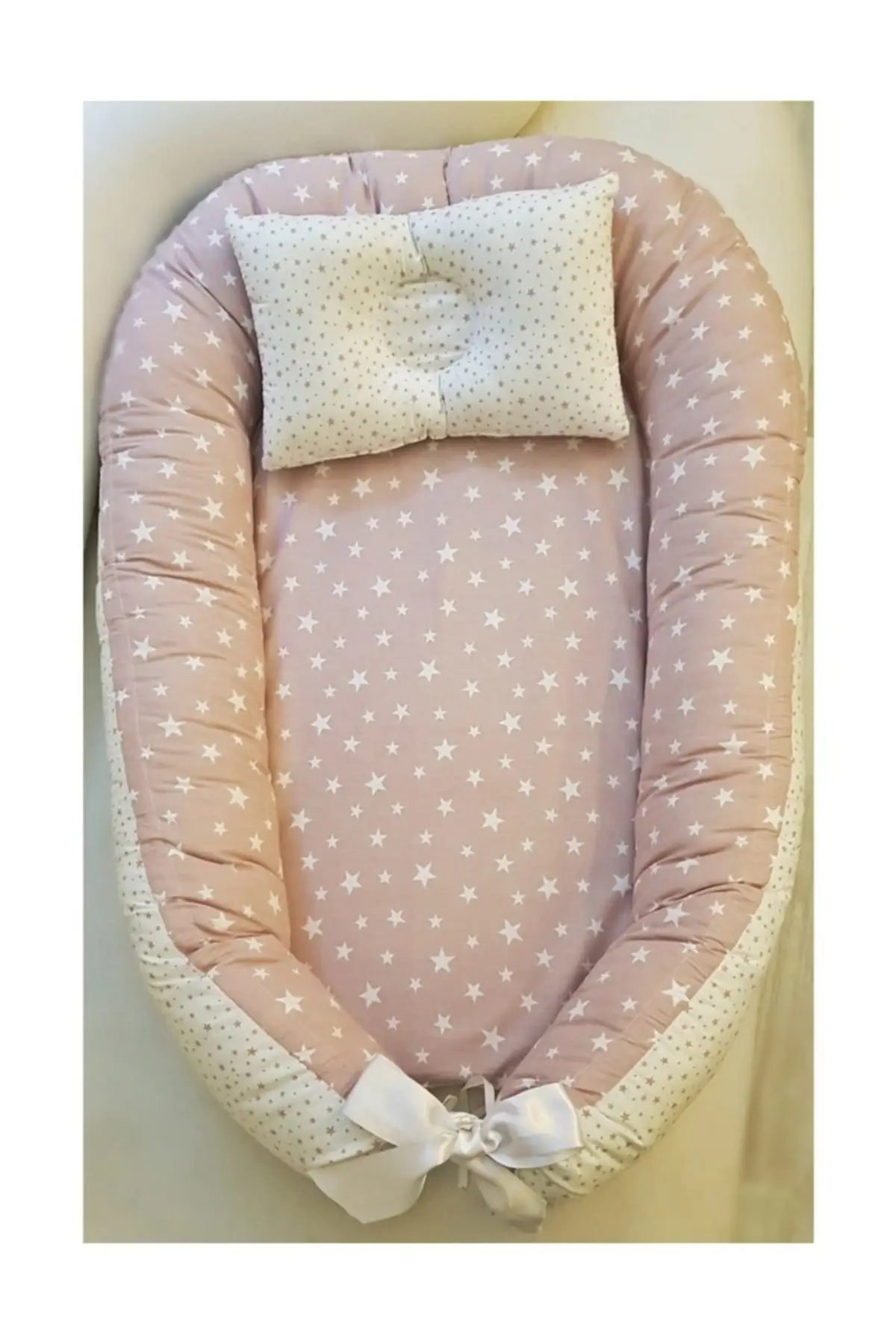 Baby Nest with Bed Pillow Portable Baby Crib Hand Made 110*60cm Children's Beds Cotton Cradle for Newborn baby Folding Bed Cots