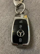 Funda protectora suave para llave de coche, funda de TPU para Mercedes Benz 2017 E Class W213 2018 S class, accesorios de estilismo para coche