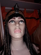 Reinas de Egipto negro pelucas para mujeres con serpiente accesorios partido sintético Cosplay disfraces de Halloween pelucas fabricante