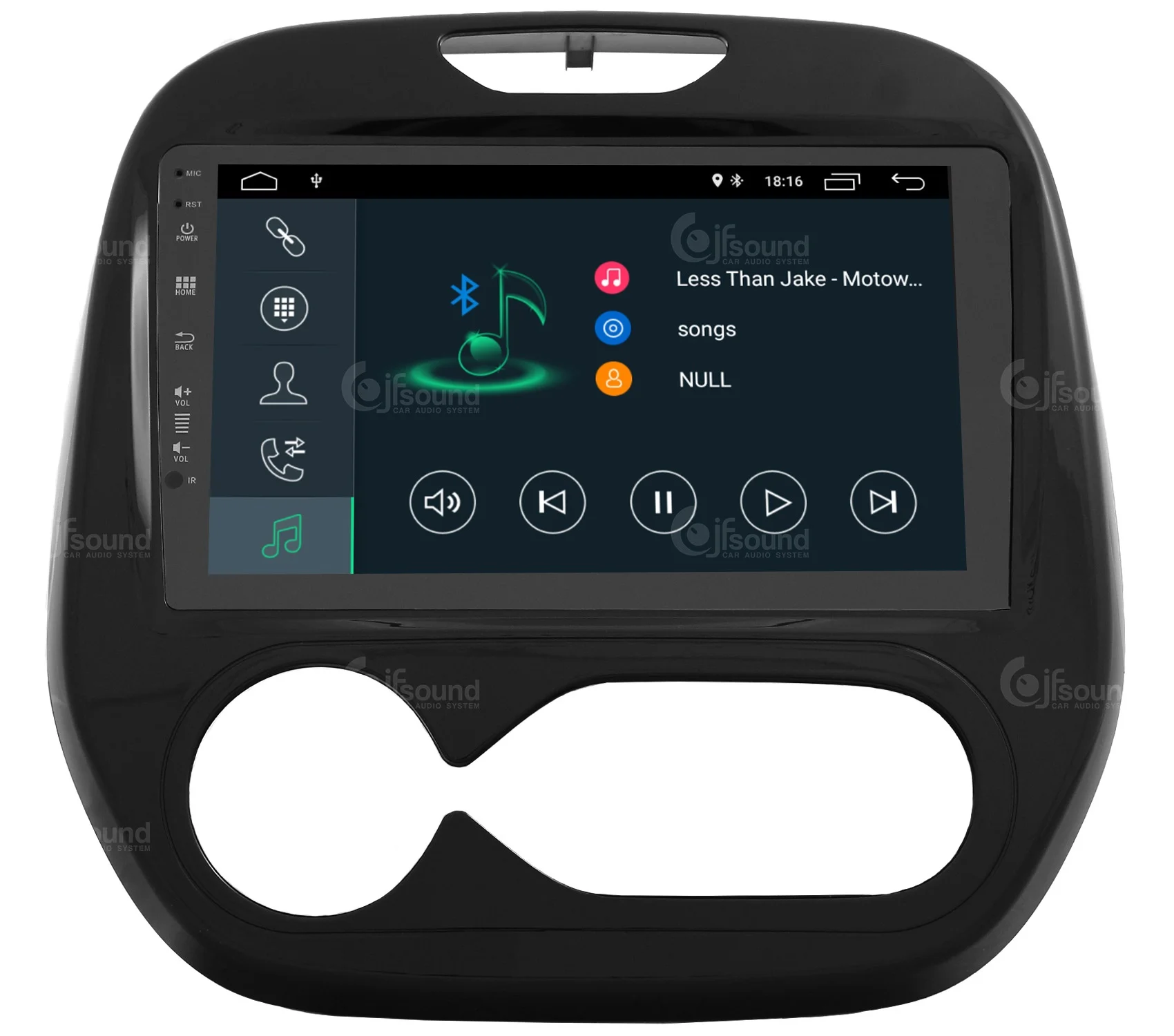 Пользовательский fit автомобильный Радио Renault Captur Android DAB Gps Bluetooth Wifi Usb Full HD
