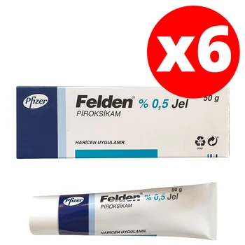 

Feldene Gel 0.5% - Effective in the Treatment of Rheumatic Diseases, Sprains, Injuries, Muscle Aches and Muscle Tension