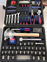 WORKPRO-Juego de Herramientas para el hogar, utensilio doméstico, juego de enchufes, destornilladores, herramientas de reparación para el hogar, herramientas manuales de bricolaje