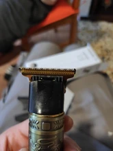 Caja de batería recargable LCD cabello hombres peluquero maquinilla para cortar el pelo Máquina para cortar cabello de Trimmer tijeras Cortadoras de barba