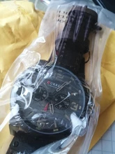 CURREN – reloj de pulsera deportivo para hombre, a prueba de agua, de cuarzo, militar, de cuero genuino, masculino