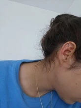 Arete de hojas de oro para hombres y mujeres, clips de oreja sin perforación, pendientes de cartílago falso, joyería, juego de 5 unidades