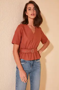 

Trendyol Shirred Bluz TWOSS20BZ0874