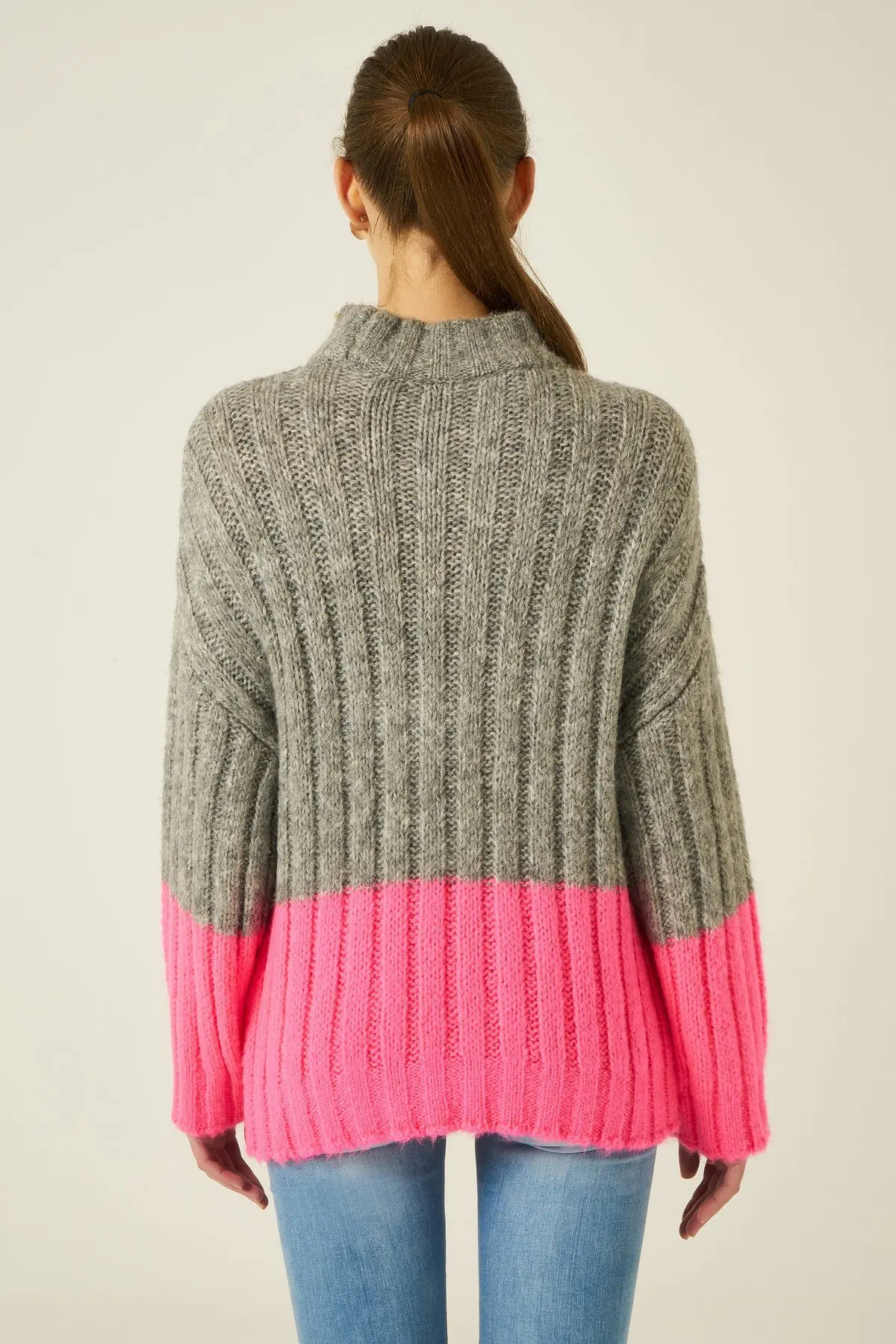 Joinus вязаный джемпер женские серый меланж| |