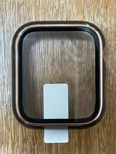 Protector de pantalla completa para Apple watch, carcasa dura mate para 38/40/42/44mm, película de vidrio templado, Iwatch 6/SE/5/360, 4/3