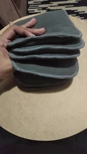 Feliz flauta 10 Uds bebé pañales de carbón de bambú del trazador de líneas, inserción de pañal para pañal de tela para bebé pañal lavable 4 capas