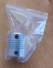 D19L25 5x8mm de aluminio CNC eje de mordaza de Motor acoplador de 5mm a 8mm acoplamiento OD Flexible 19x25mm Dropshipping. Exclusivo. 3/4/5/6/6 35/7/8/10mm